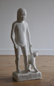 solitude, 2006, plaster, h.79 cm
