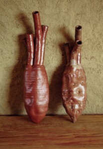 organic shaped vase, 2000, glazed ceramics, h. circa 80cm